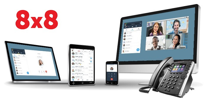 8x8 VoIP System