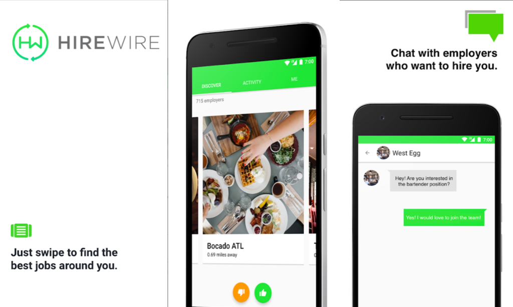 Hirewire Job Search App