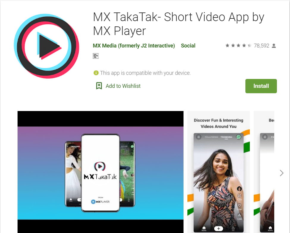 MX Taka Tak - Short Video App