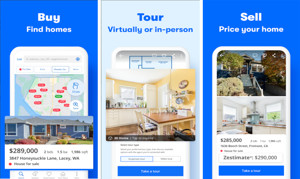 Zillow Real Estate App