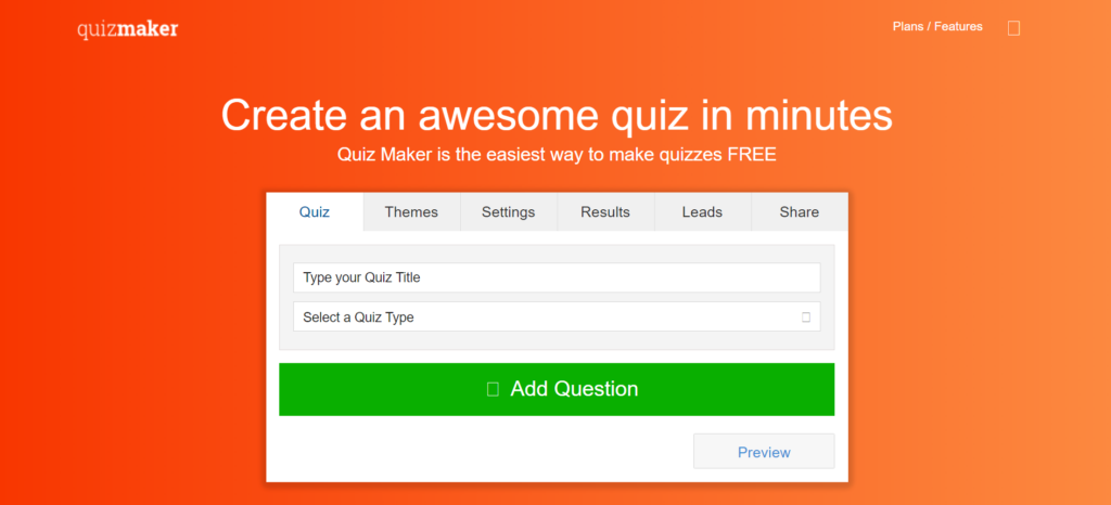 Awesome Quiz Maker Tool