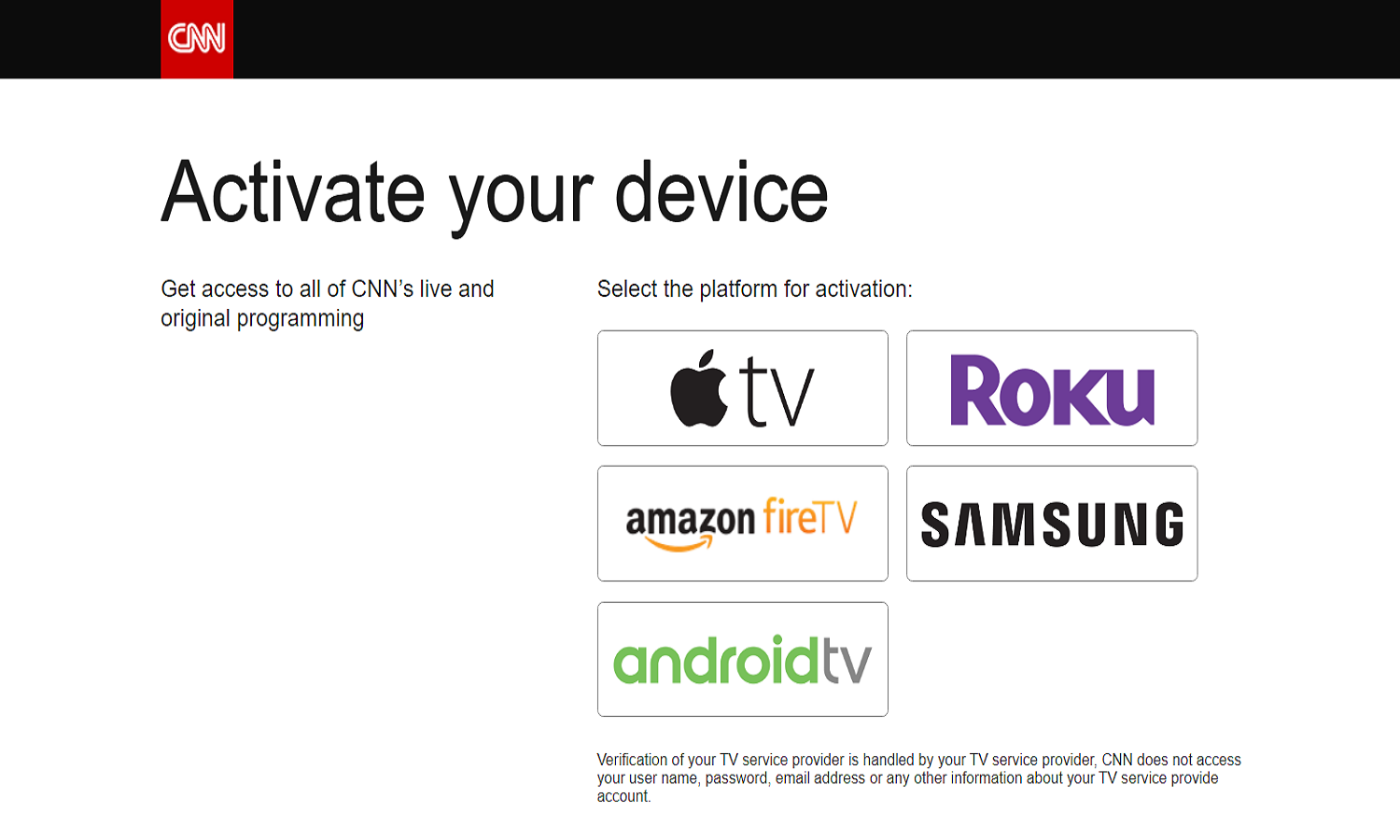 How To Activate CNN Channel On Different Devices?