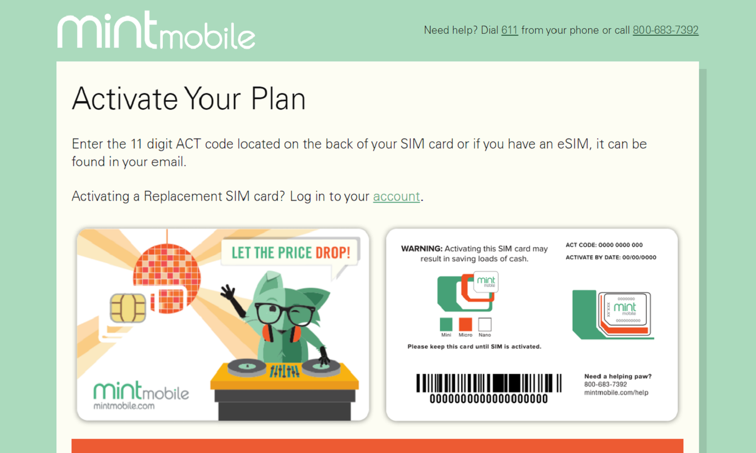 How To Activate Mint Mobile Account At Mintmobile.com/activate